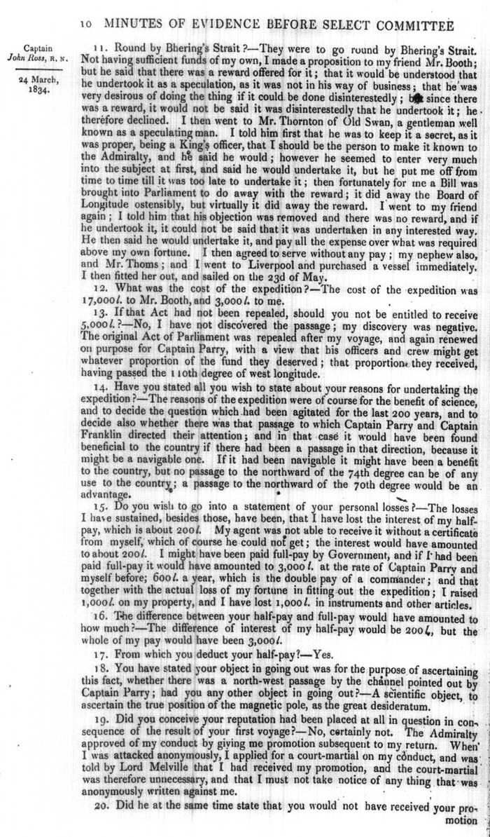 Arctic Blue Books: taylor 1834a, page 10