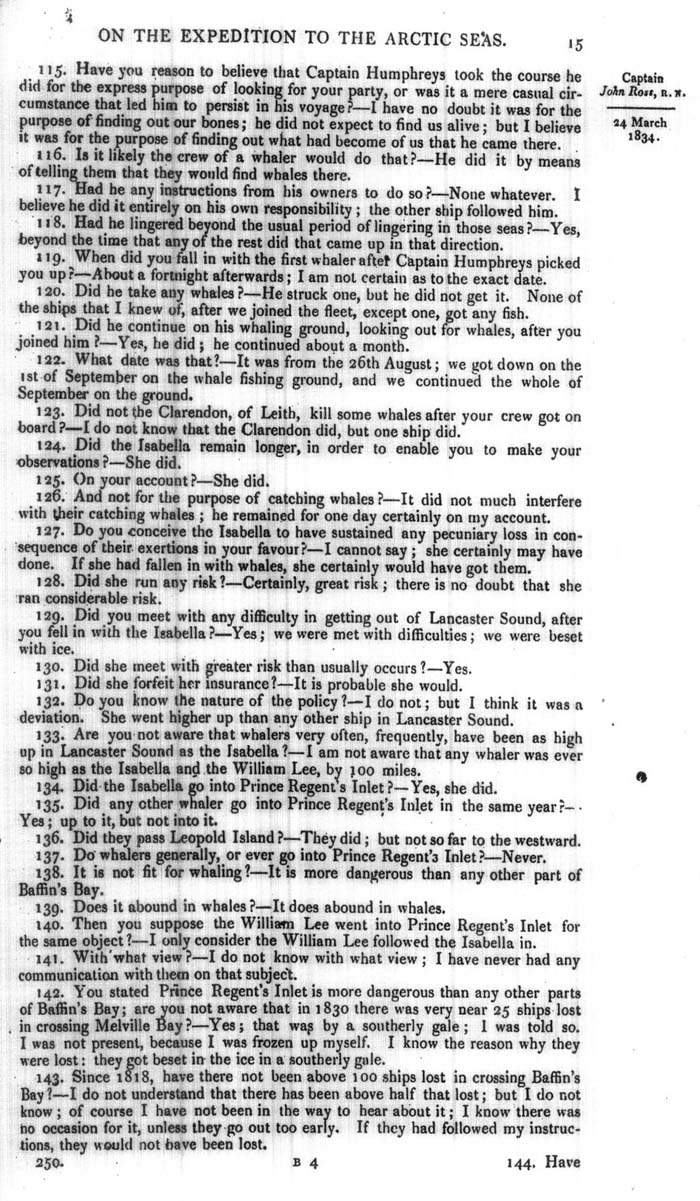Arctic Blue Books: taylor 1834a, page 15