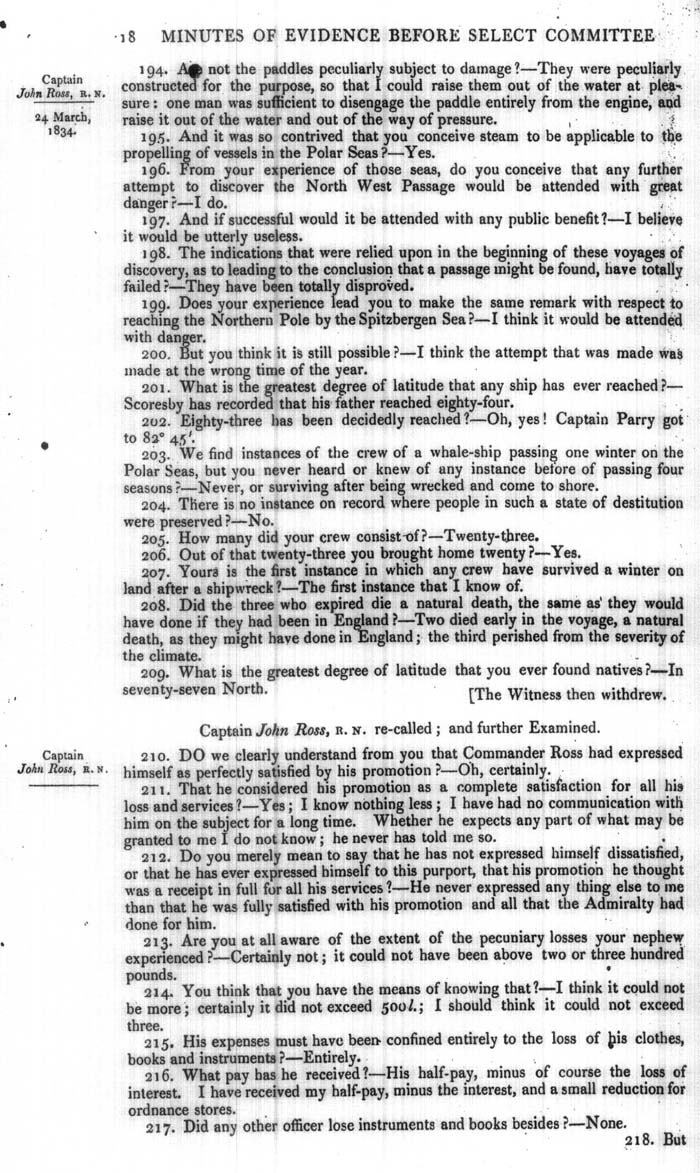Arctic Blue Books: taylor 1834a, page 18