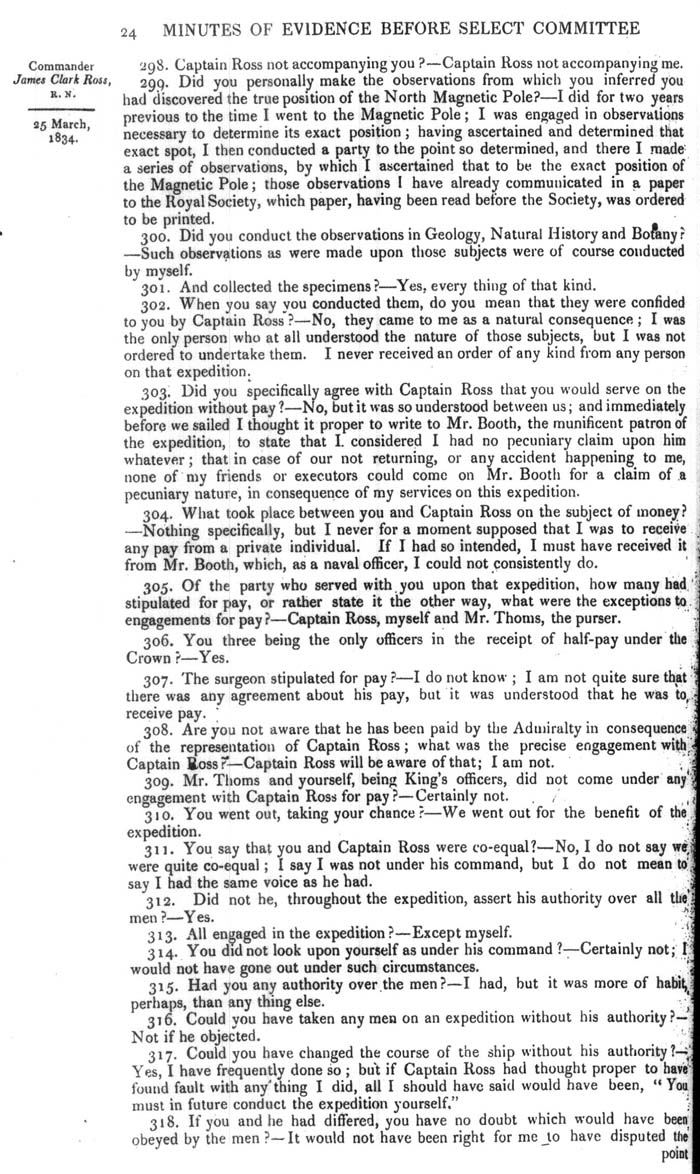 Arctic Blue Books: taylor 1834a, page 24