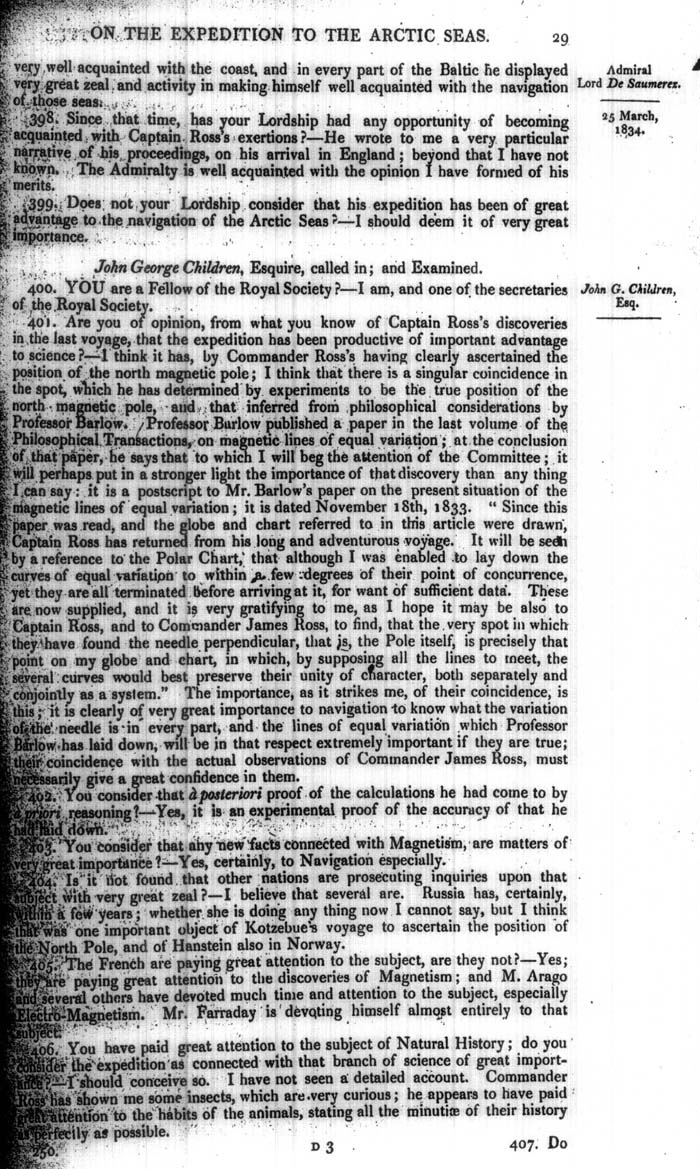 Arctic Blue Books: taylor 1834a, page 29