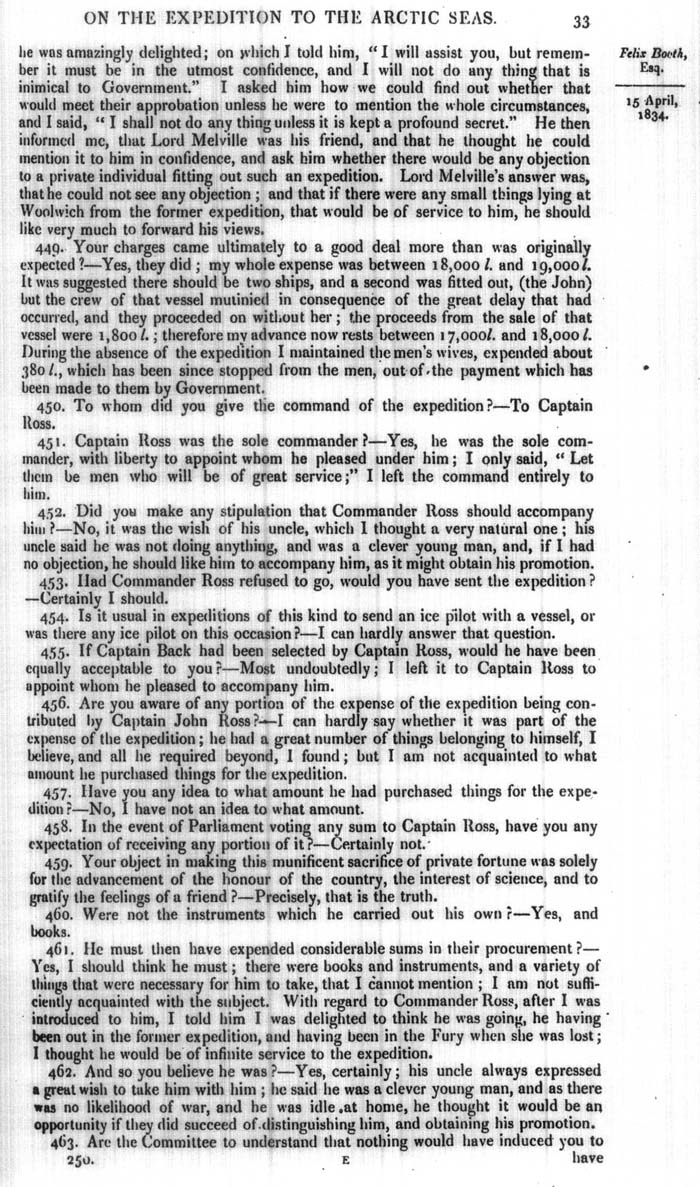 Arctic Blue Books: taylor 1834a, page 33
