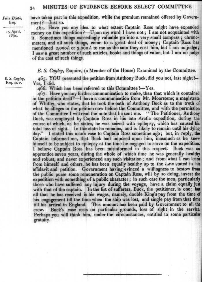 Arctic Blue Books: taylor 1834a, page 34