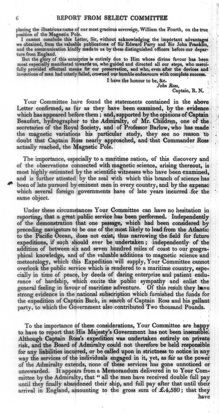 Arctic Blue Books: taylor 1834a, page 6