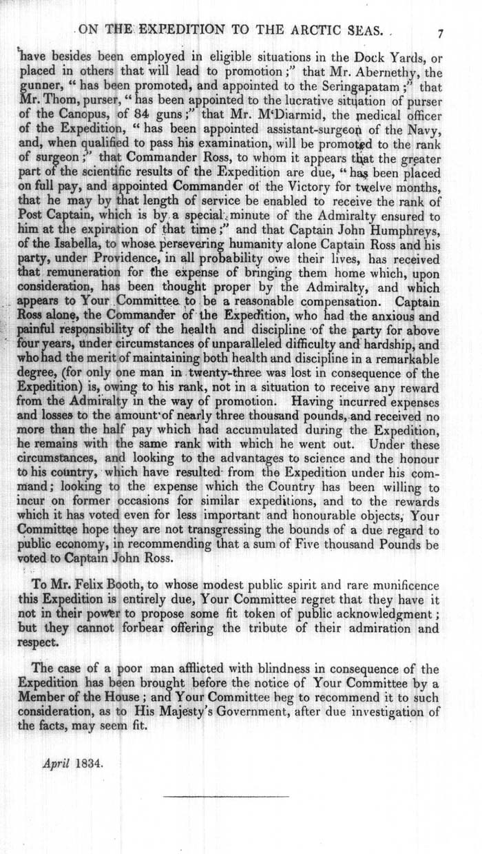 Arctic Blue Books: taylor 1834a, page 7