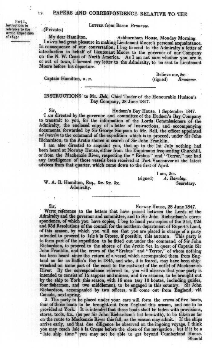 Arctic Blue Books: taylor 1848a, page 12