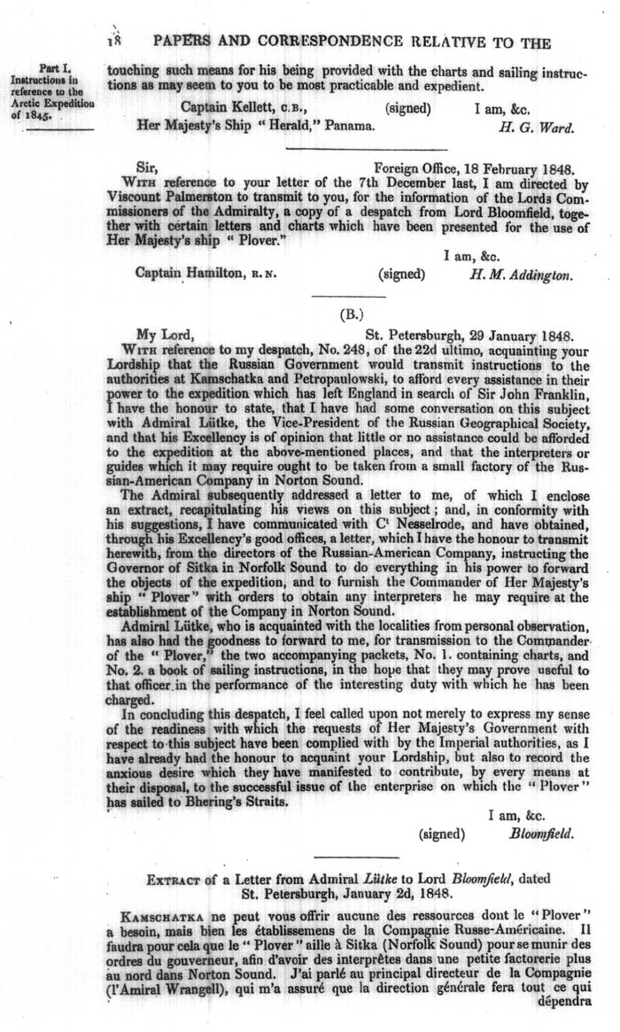 Arctic Blue Books: taylor 1848a, page 18