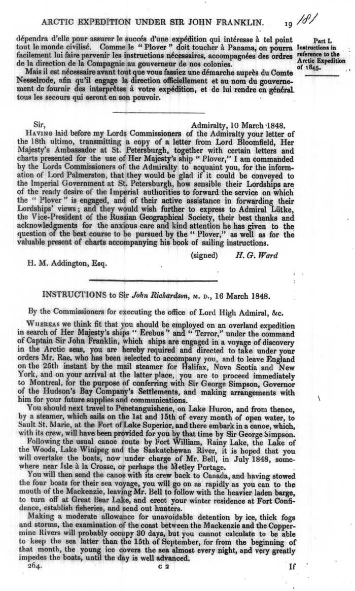 Arctic Blue Books: taylor 1848a, page 19
