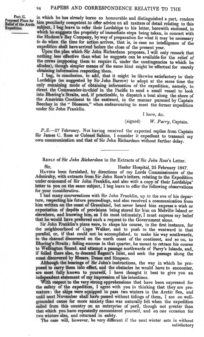 Arctic Blue Books: taylor 1848a, page 24