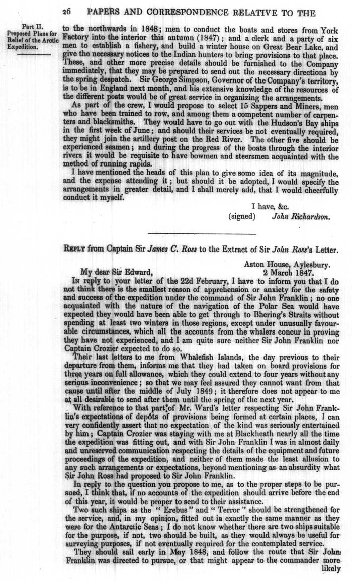 Arctic Blue Books: taylor 1848a, page 26