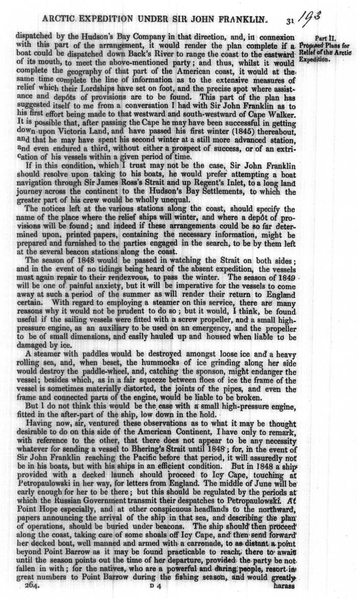 Arctic Blue Books: taylor 1848a, page 31