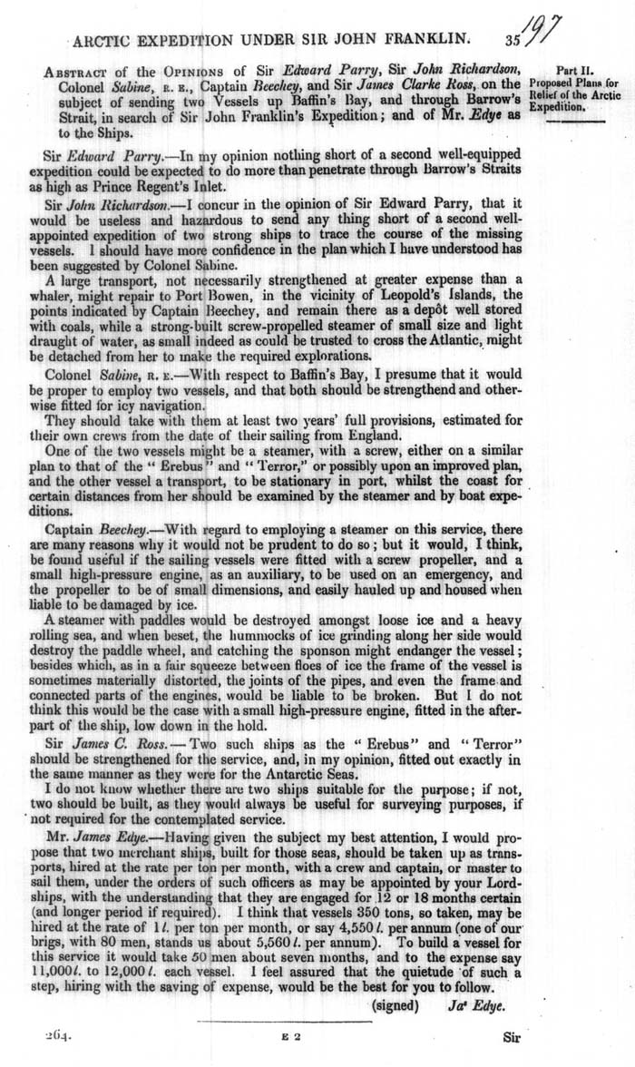 Arctic Blue Books: taylor 1848a, page 35