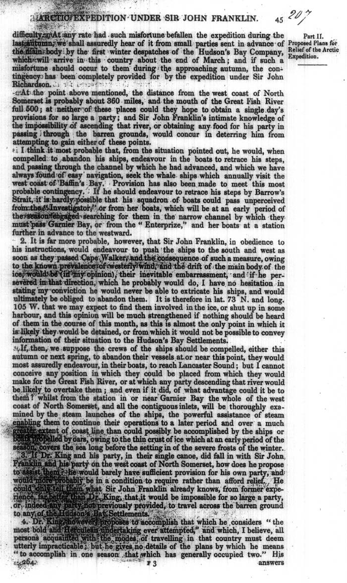 Arctic Blue Books: taylor 1848a, page 45