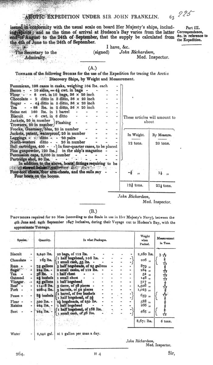 Arctic Blue Books: taylor 1848a, page 63