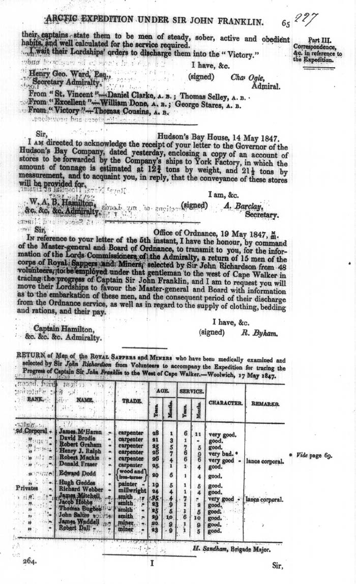 Arctic Blue Books: taylor 1848a, page 65