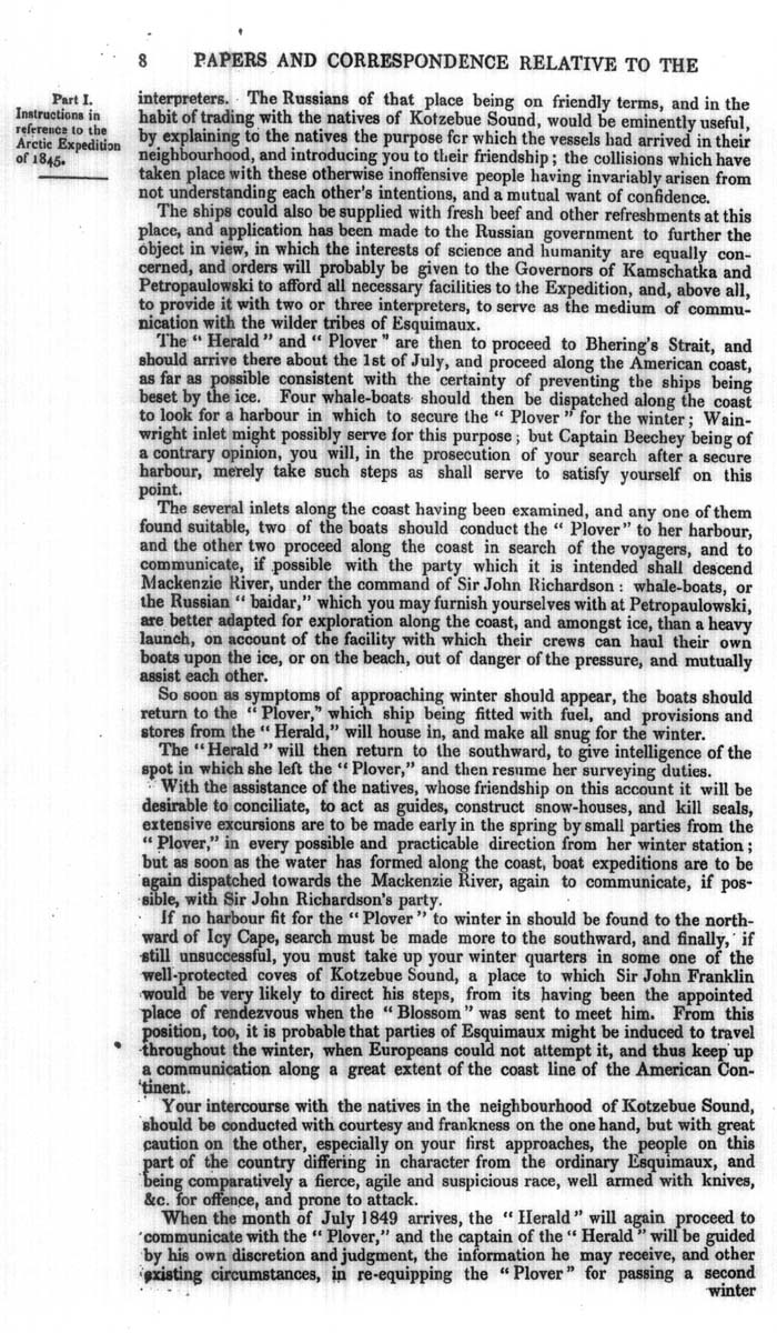 Arctic Blue Books: taylor 1848a, page 8