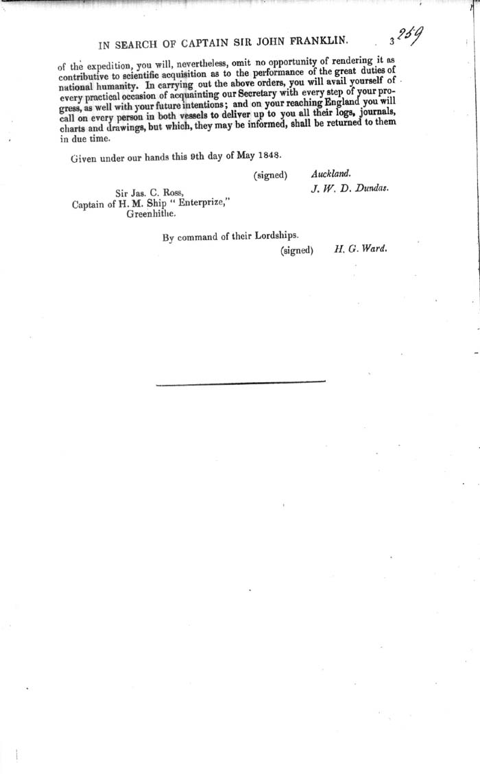 Arctic Blue Books: taylor 1848b, page 3