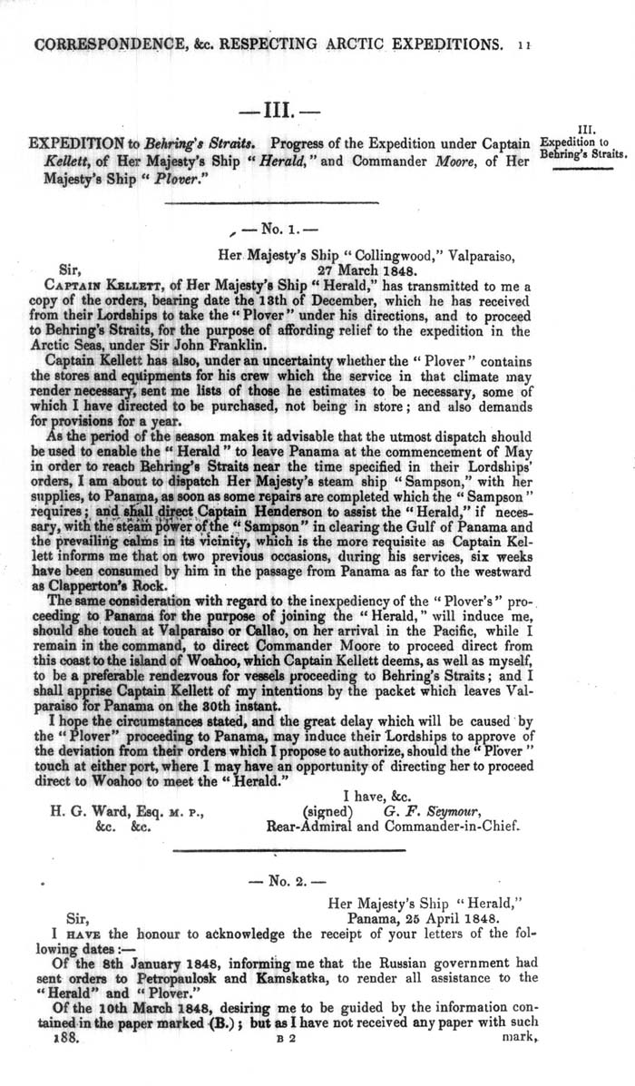 Arctic Blue Books: taylor 1849b, page 11
