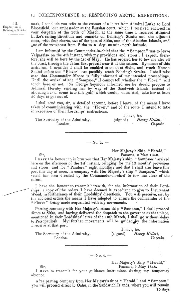 Arctic Blue Books: taylor 1849b, page 12