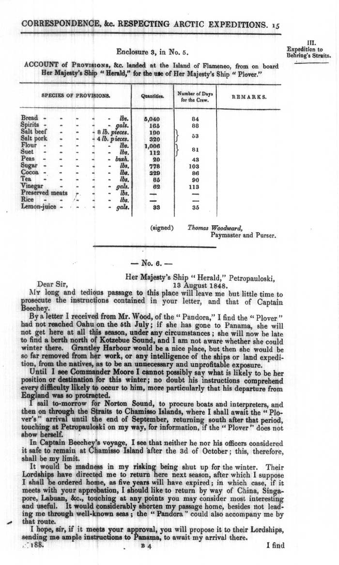 Arctic Blue Books: taylor 1849b, page 15