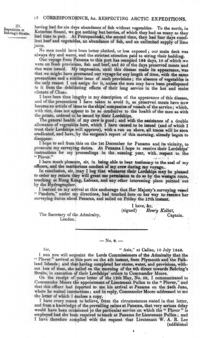 Arctic Blue Books: taylor 1849b, page 18