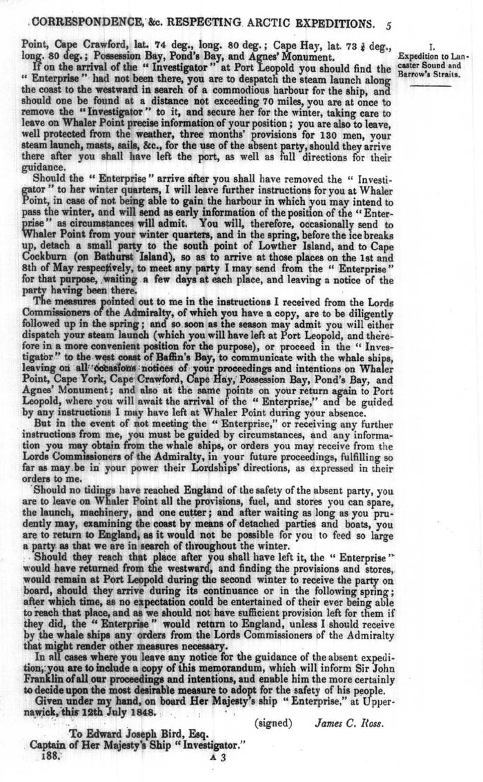 Arctic Blue Books: taylor 1849b, page 5