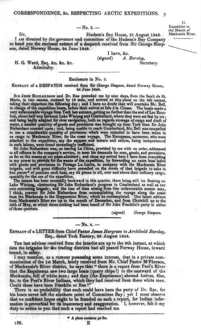Arctic Blue Books: taylor 1849b, page 9