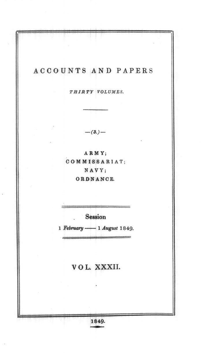 Arctic Blue Books: taylor 1849b, page i