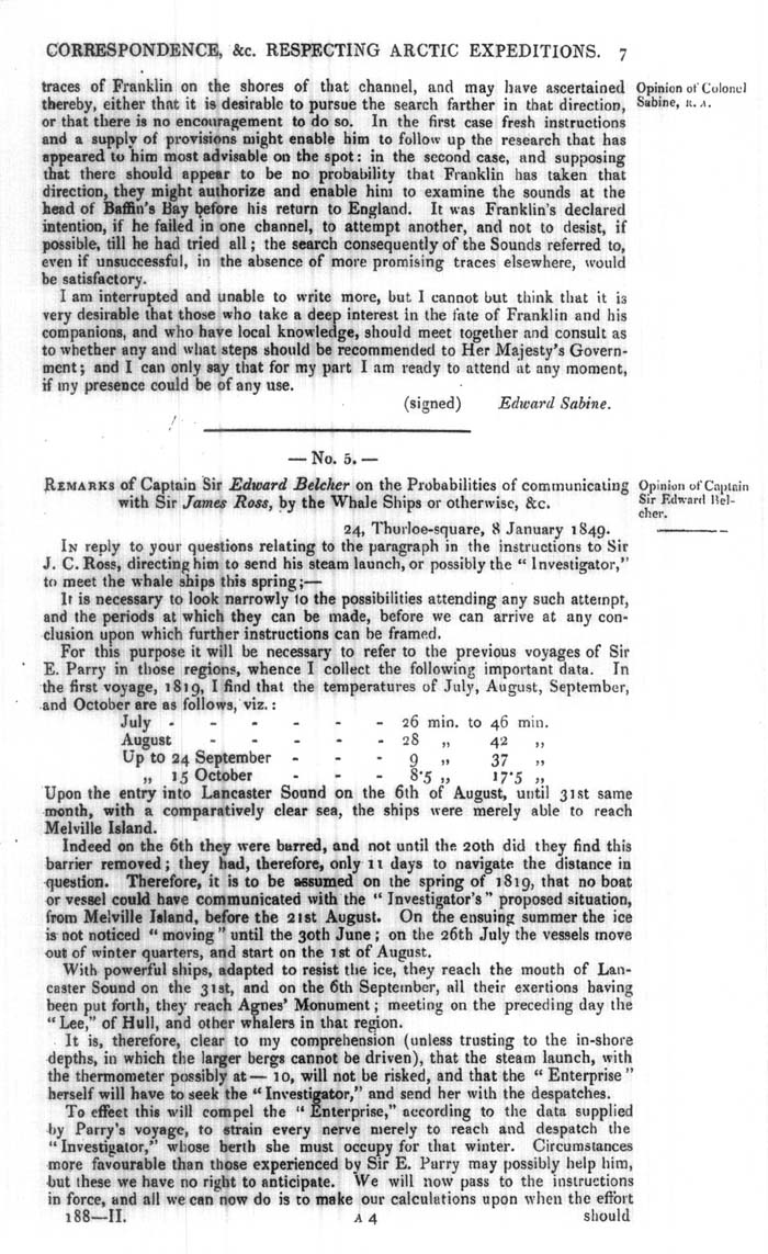 Arctic Blue Books: taylor 1849c, page 7