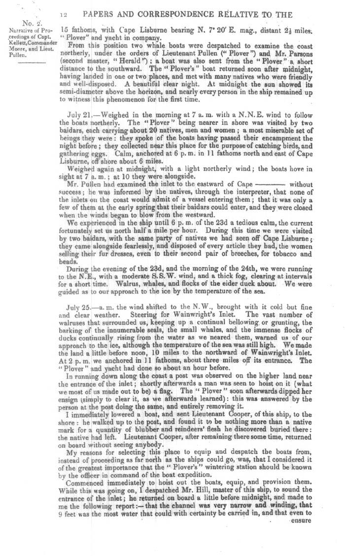 Arctic Blue Books: taylor 1850a, page 12