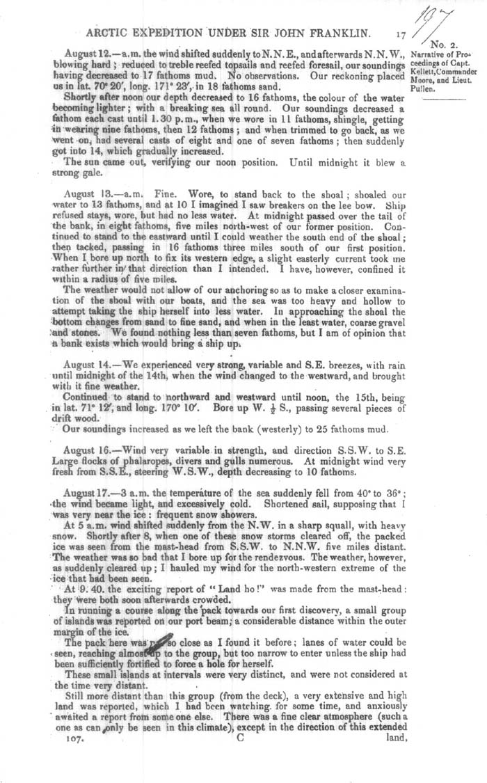 Arctic Blue Books: taylor 1850a, page 17
