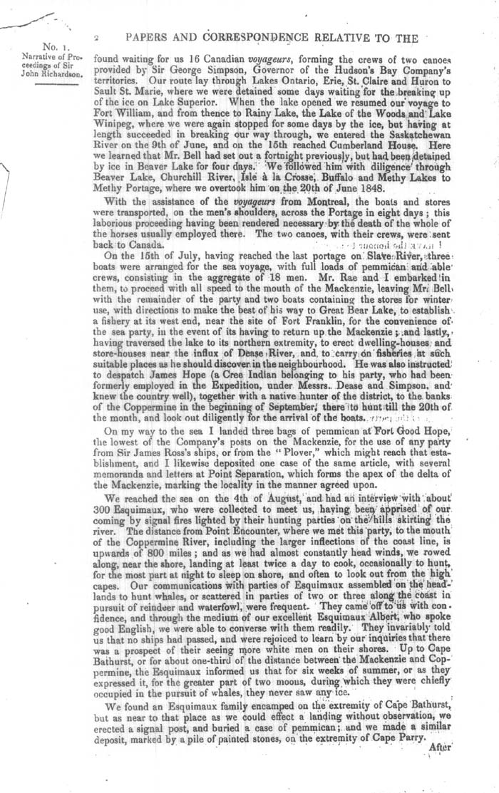 Arctic Blue Books: taylor 1850a, page 2