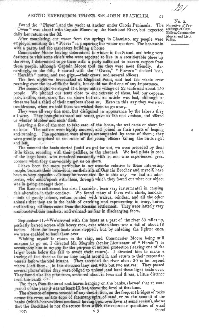 Arctic Blue Books: taylor 1850a, page 21