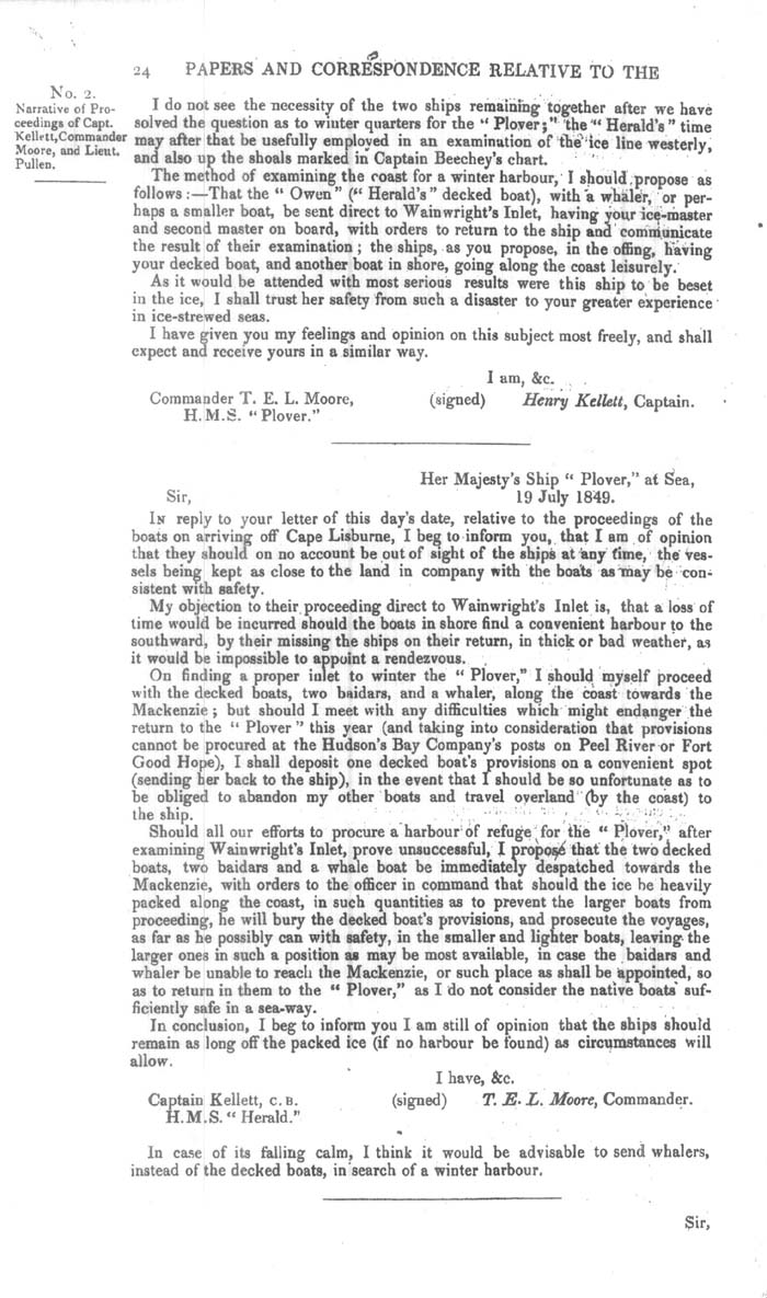 Arctic Blue Books: taylor 1850a, page 24