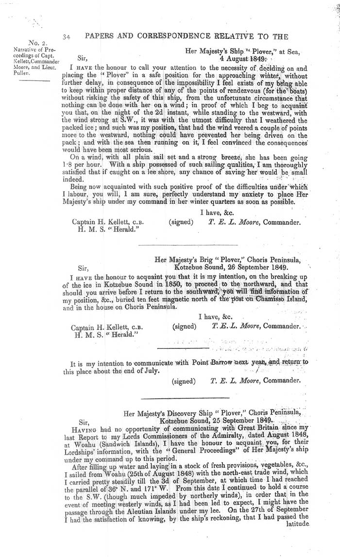 Arctic Blue Books: taylor 1850a, page 34
