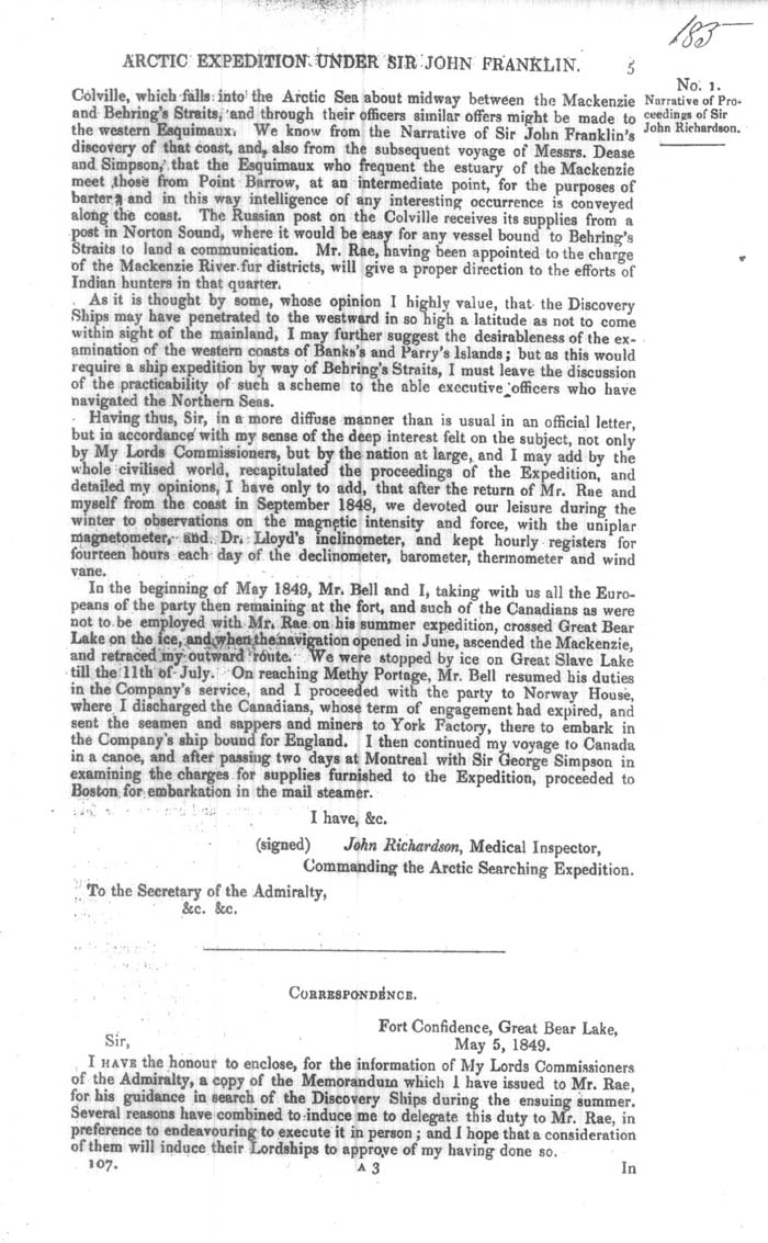 Arctic Blue Books: taylor 1850a, page 5