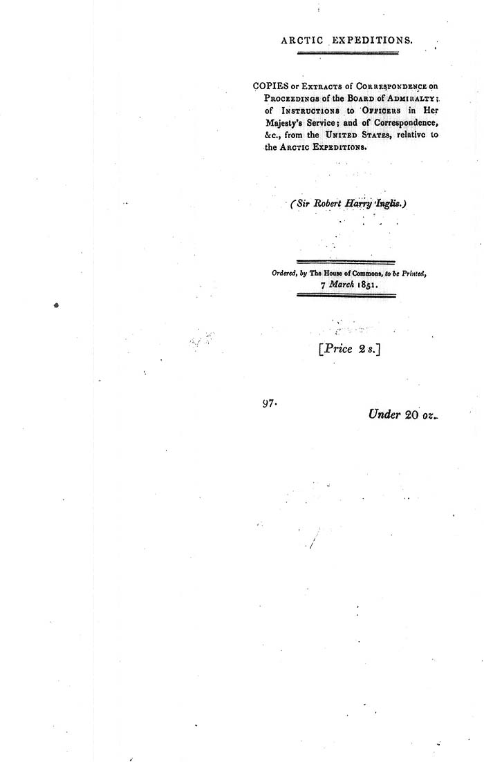 Arctic Blue Books: taylor 1851a, page 106