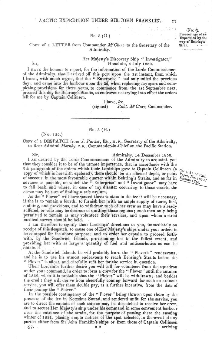 Arctic Blue Books: taylor 1851a, page 11