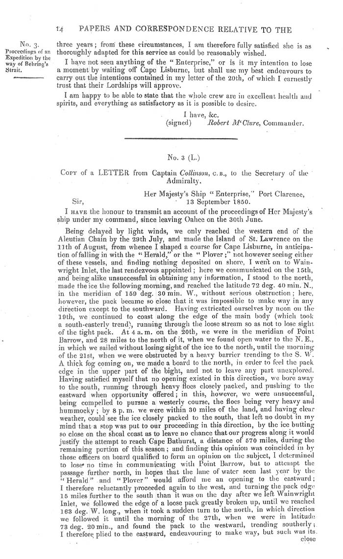 Arctic Blue Books: taylor 1851a, page 14