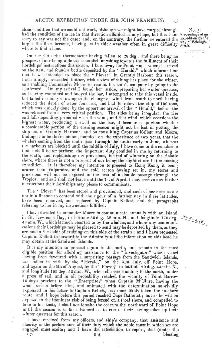 Arctic Blue Books: taylor 1851a, page 15
