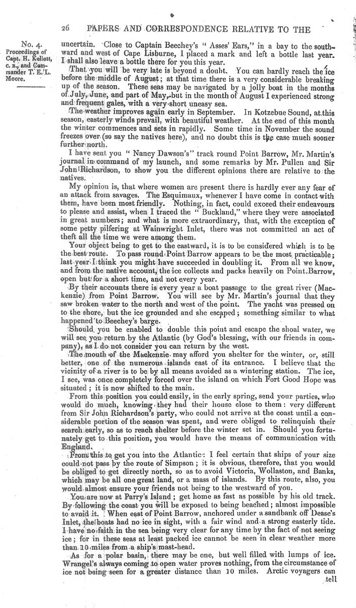 Arctic Blue Books: taylor 1851a, page 26
