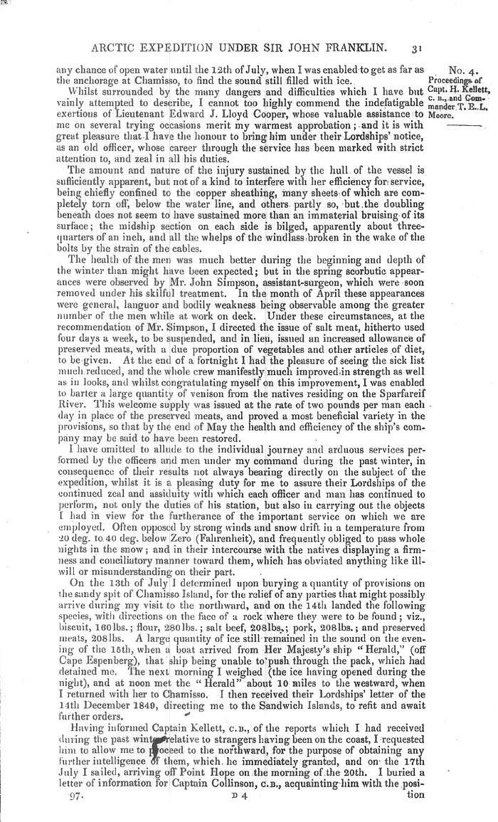 Arctic Blue Books: taylor 1851a, page 31