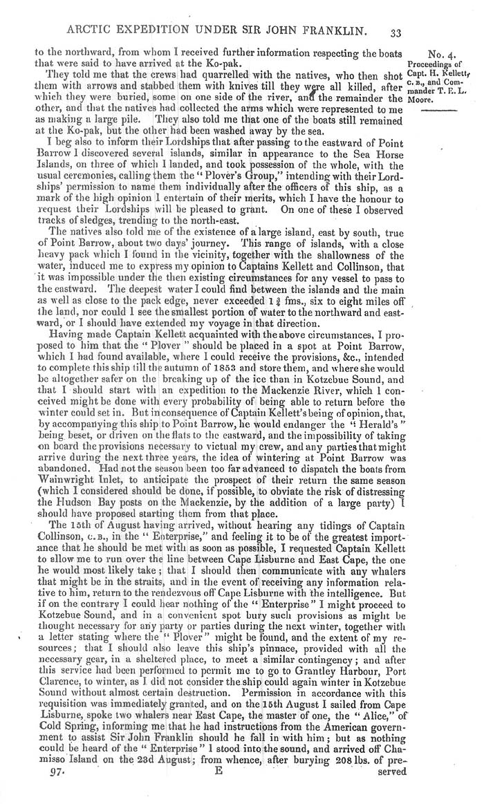 Arctic Blue Books: taylor 1851a, page 33