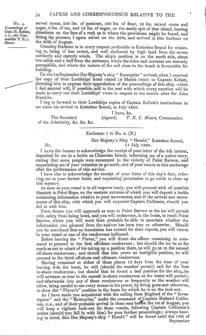 Arctic Blue Books: taylor 1851a, page 34