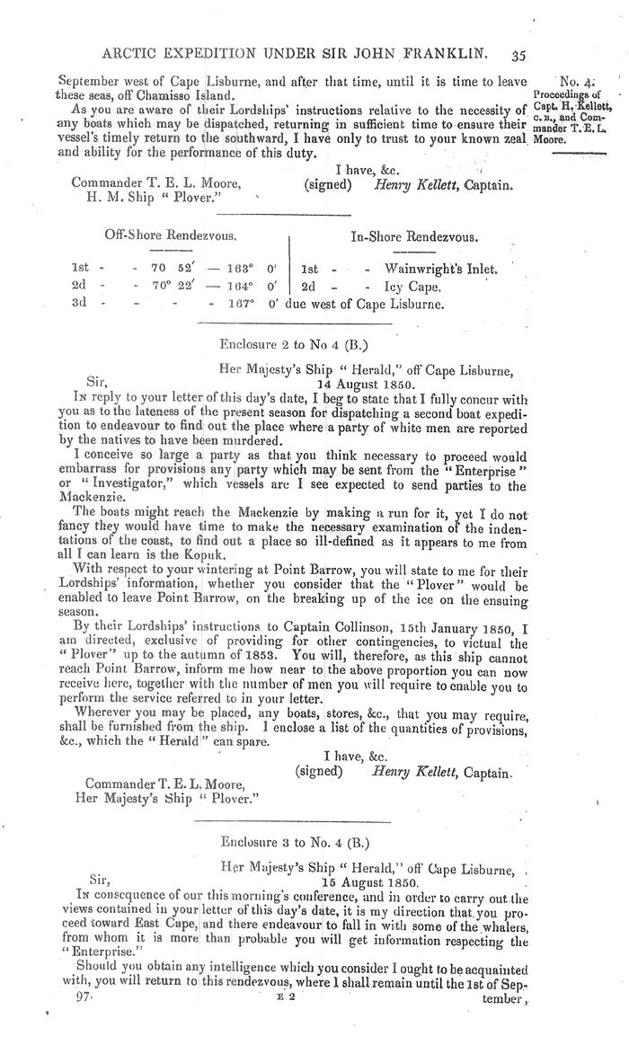 Arctic Blue Books: taylor 1851a, page 35