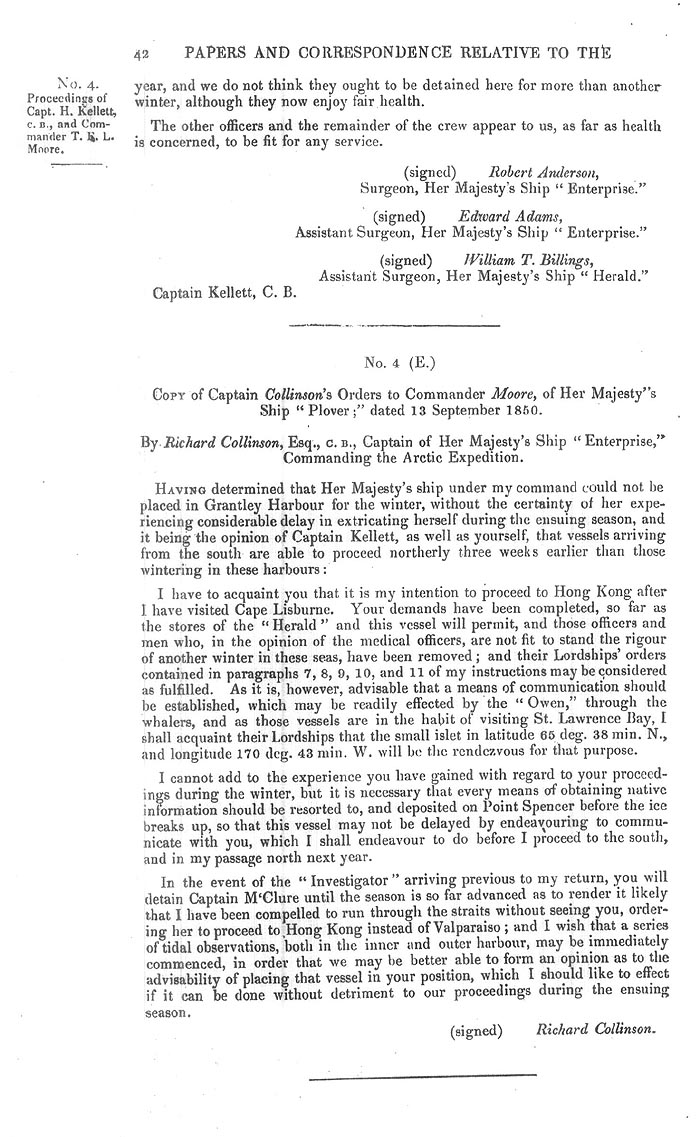 Arctic Blue Books: taylor 1851a, page 42