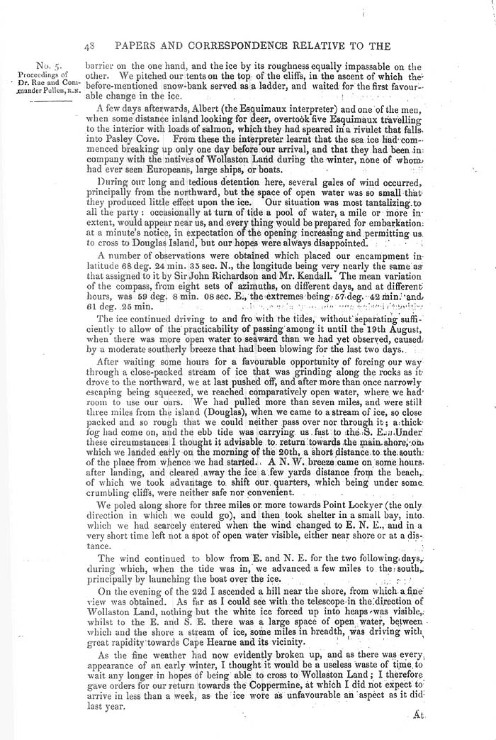 Arctic Blue Books: taylor 1851a, page 48