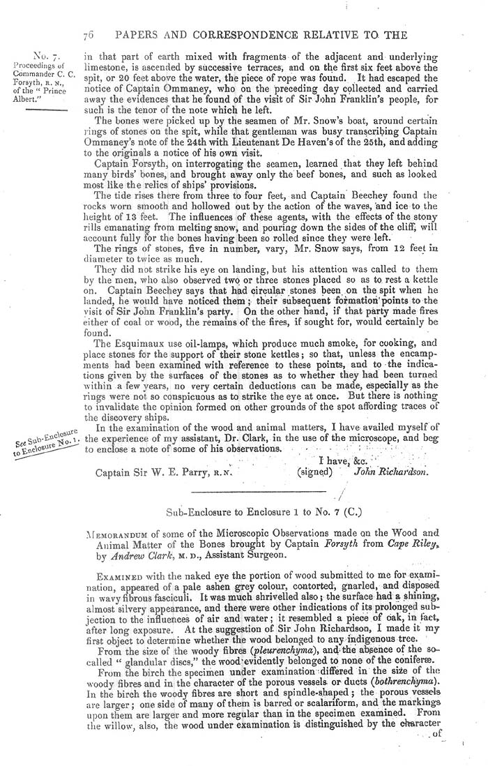 Arctic Blue Books: taylor 1851a, page 76