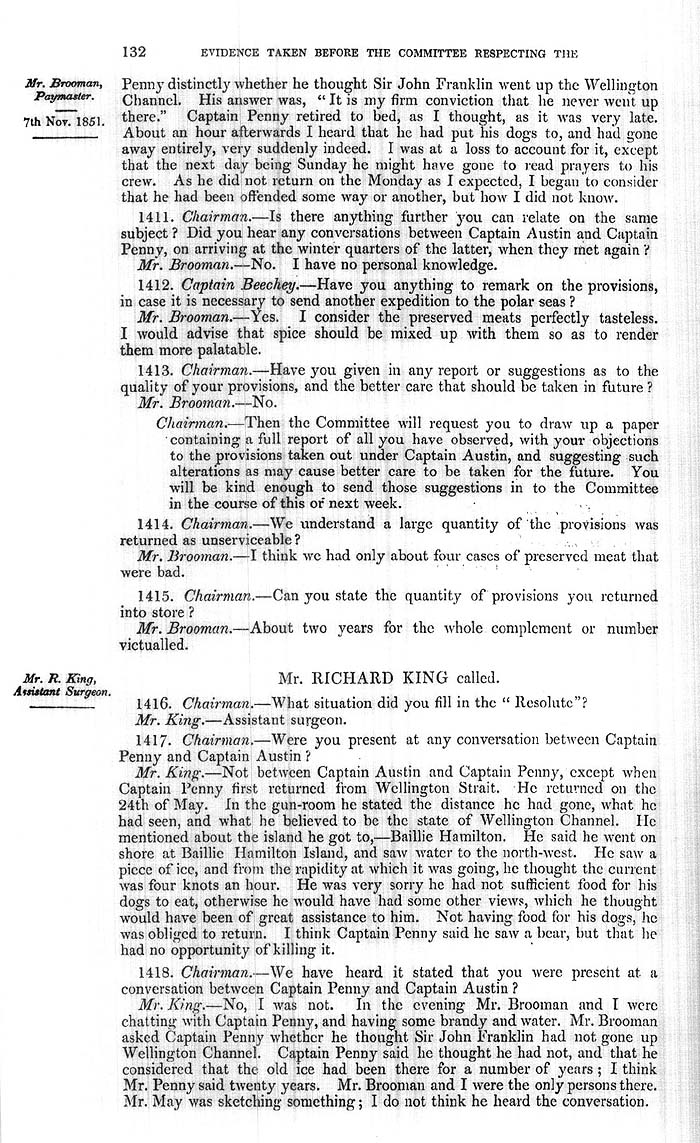 Arctic Blue Books: taylor 1852a, page 132