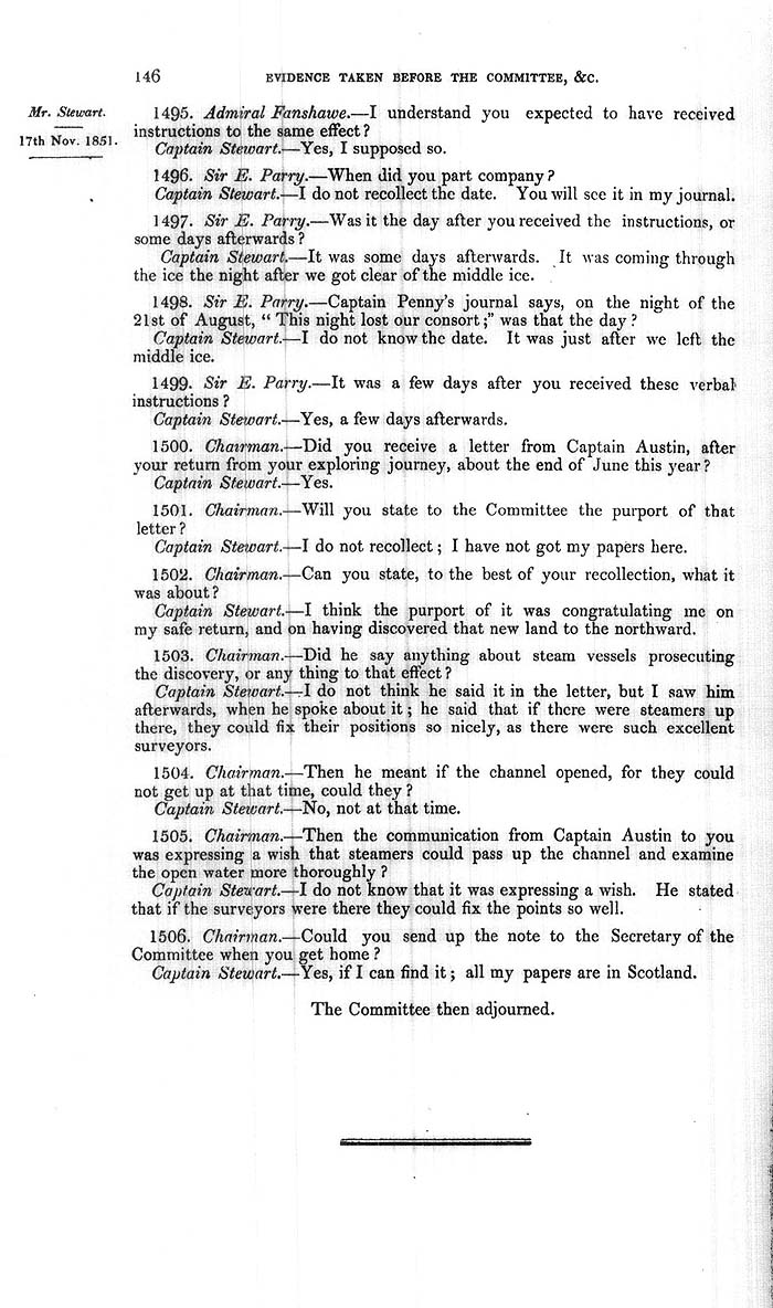 Arctic Blue Books: taylor 1852a, page 146